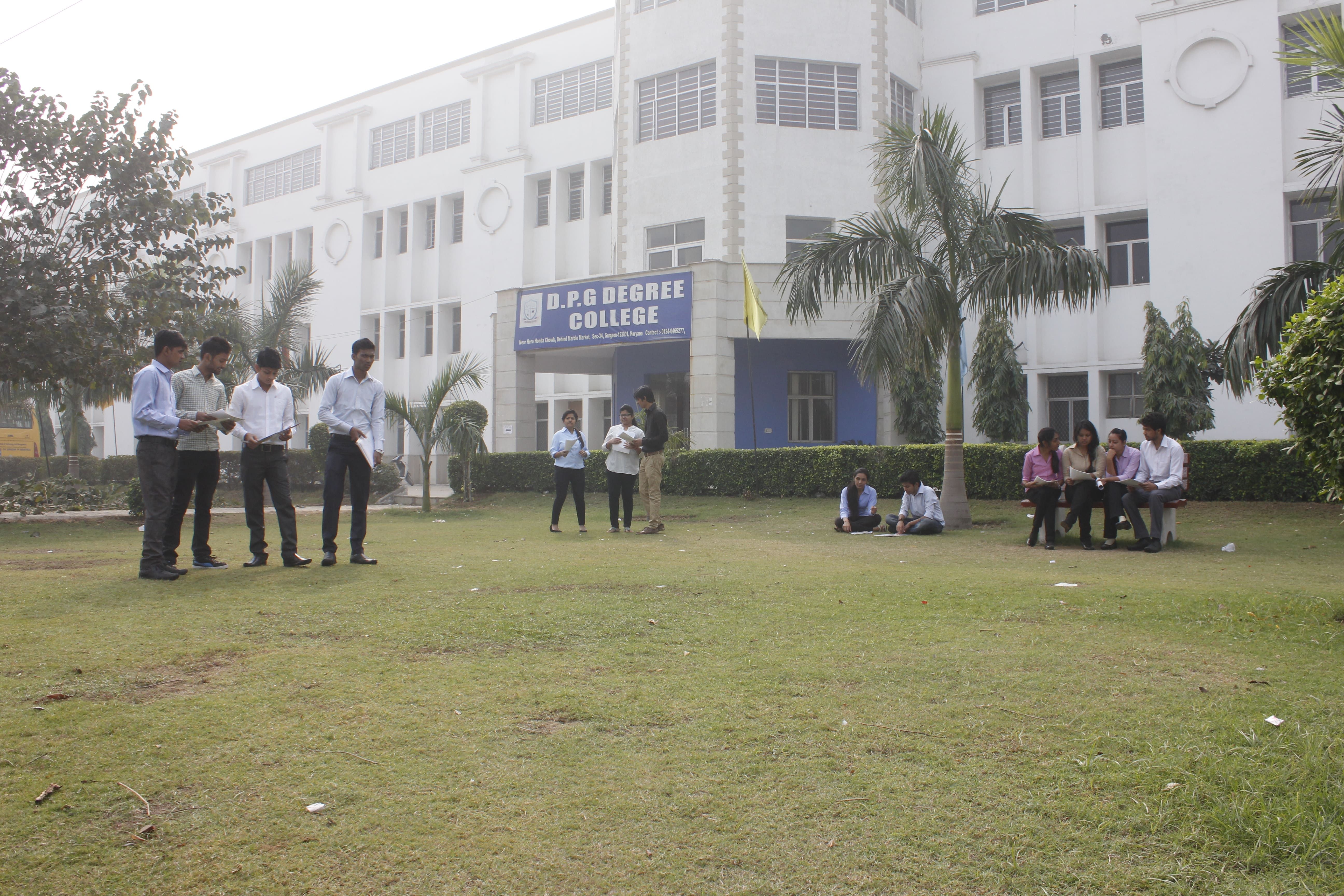 DPG Degree College Gurgaon Campus View(2)