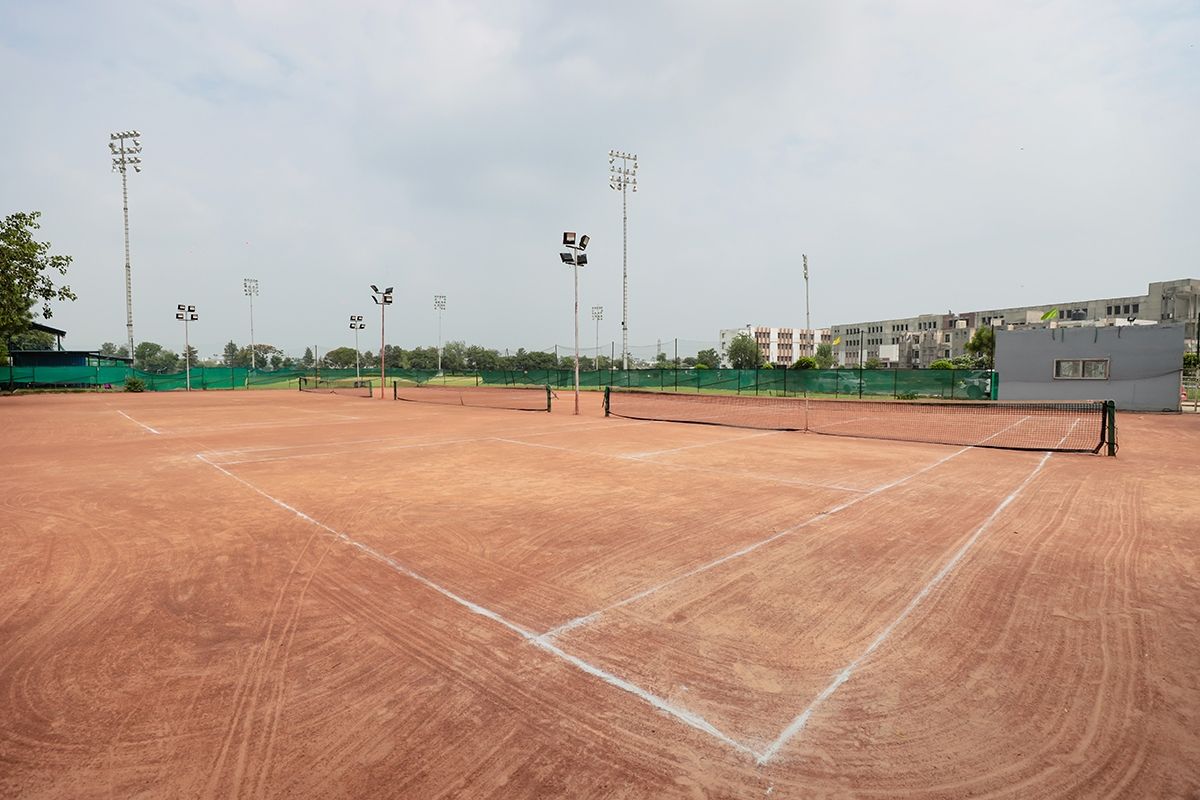 DPG Degree College Gurgaon Lawn Tennis Court