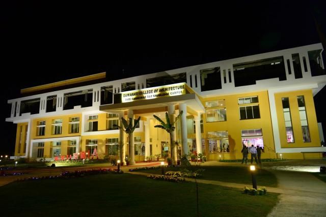 Guwahati College of Architecture and Planning Night View