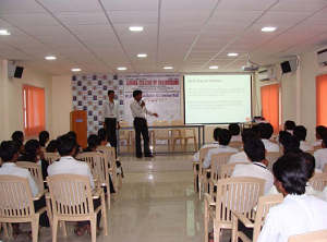 Lenora College of Engineering Seminar hall