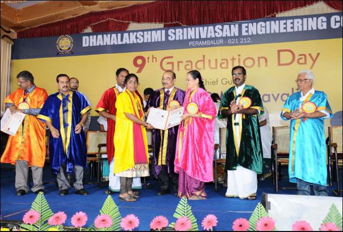 Dhanalakshmi Srinivasan Engineering College - DSEC Convocation