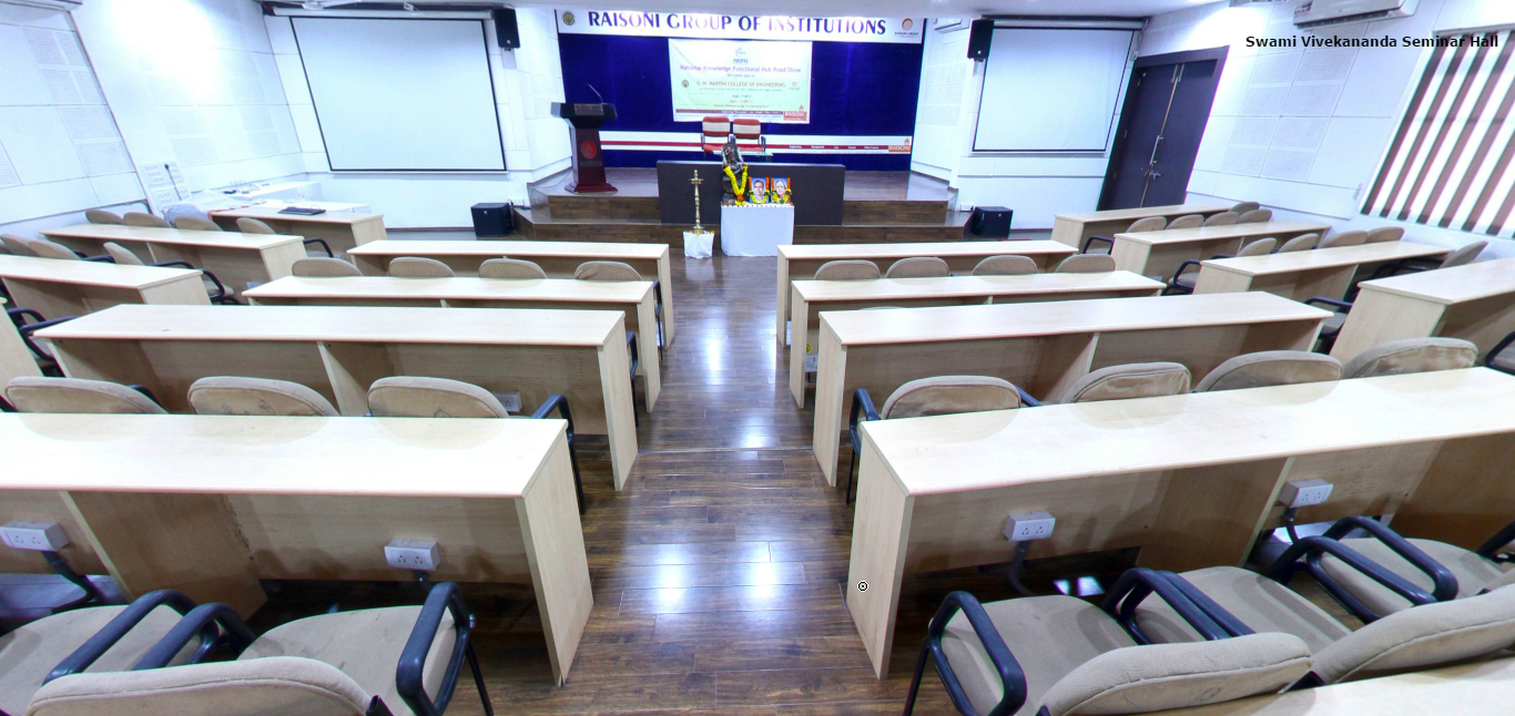 Raisoni College Nagpur Seminar hall