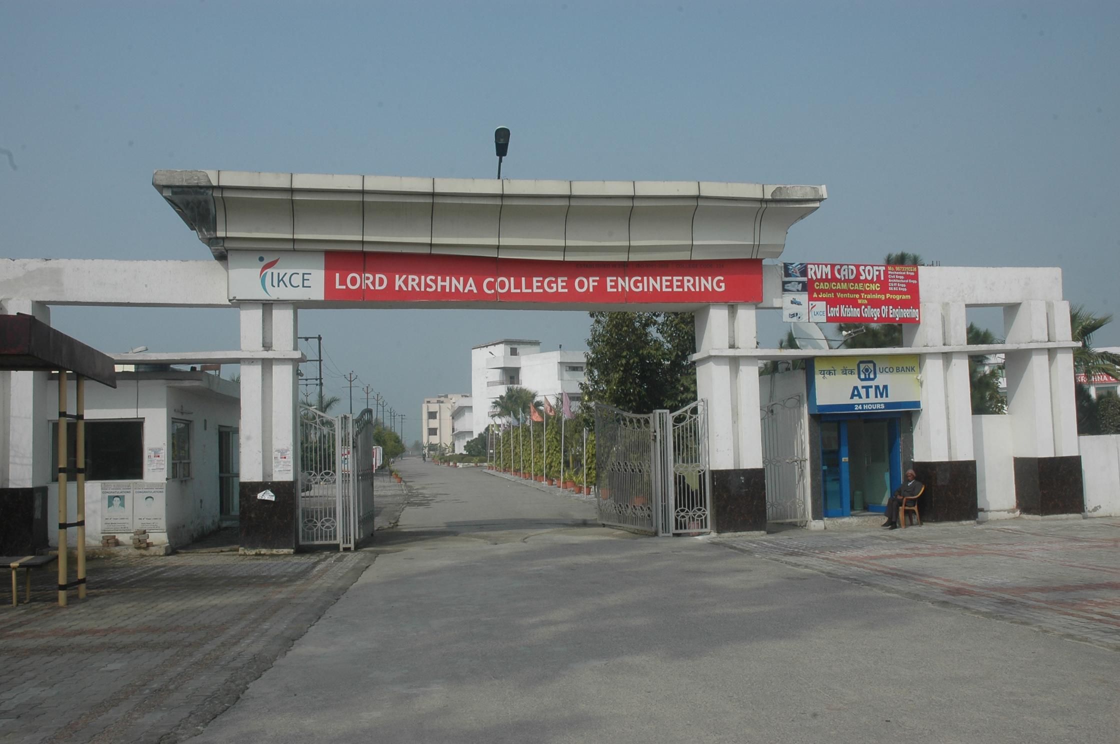 Lord Krishna College of Engineering (LKCE) Entrance