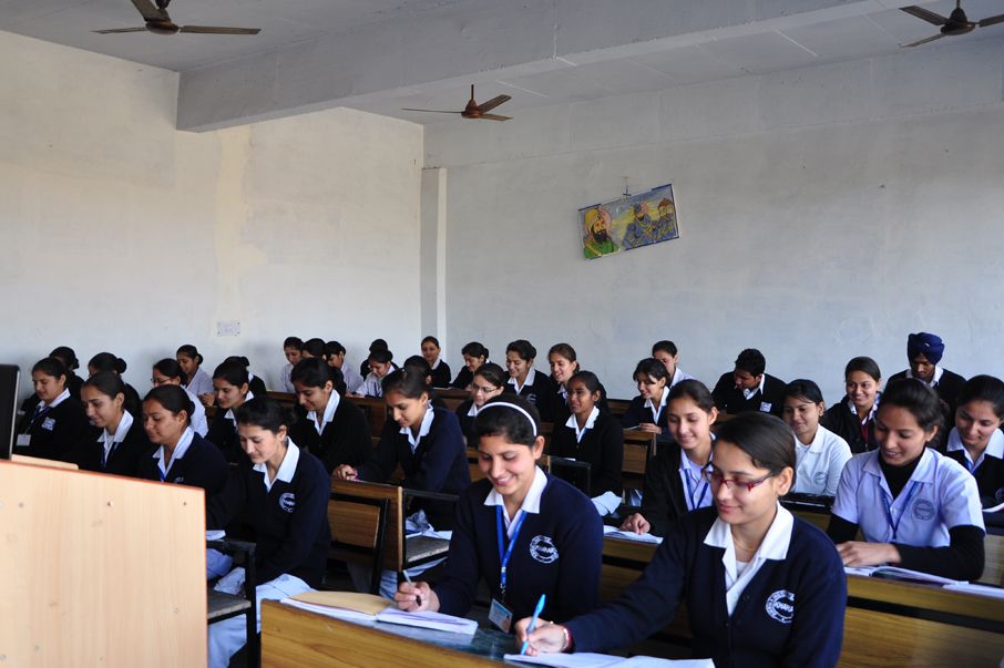 Ambika College of Nursing Classroom