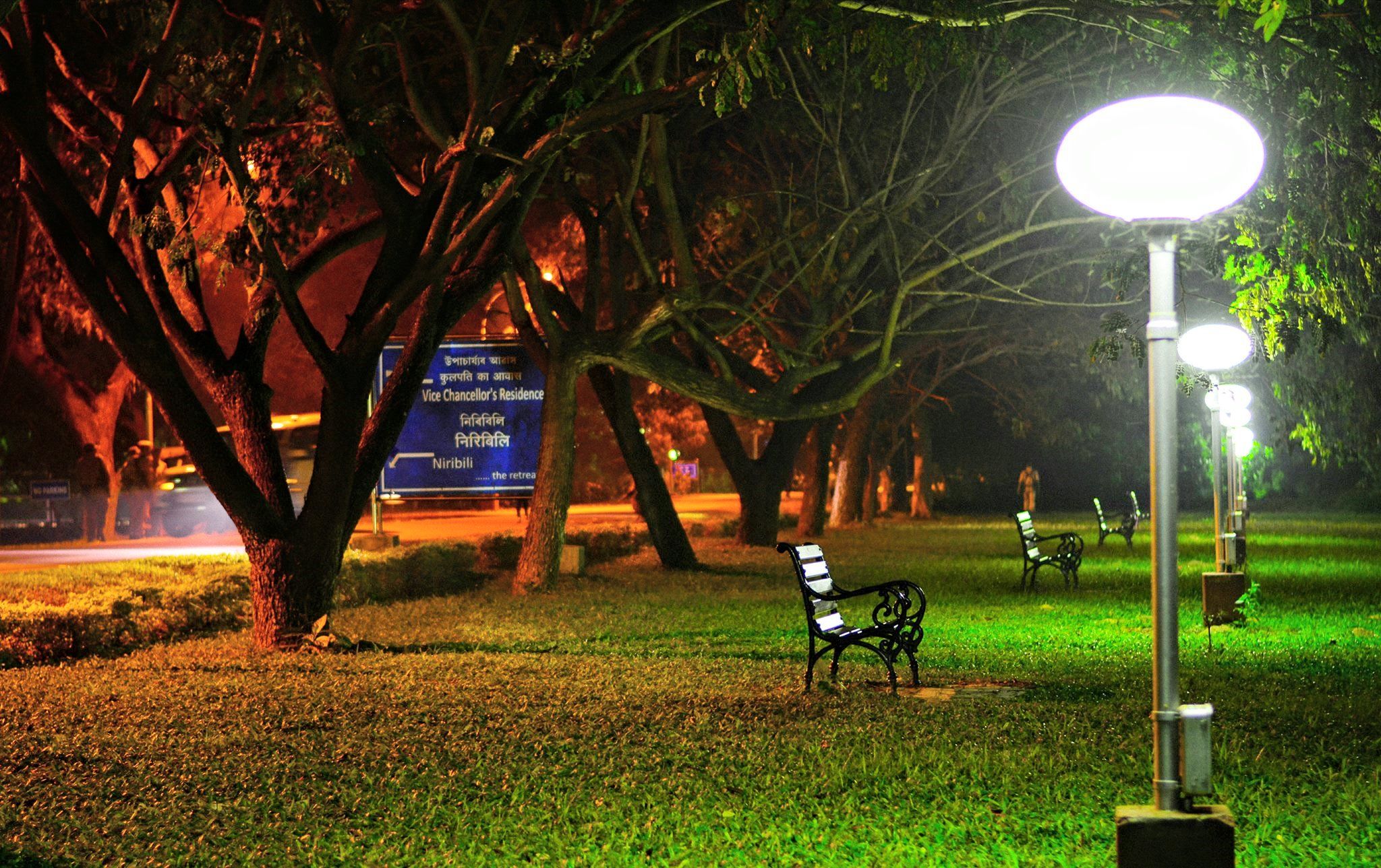 Tezpur University Night View