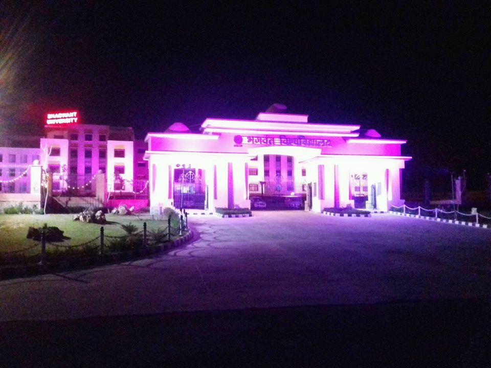 Bhagwant University Night View