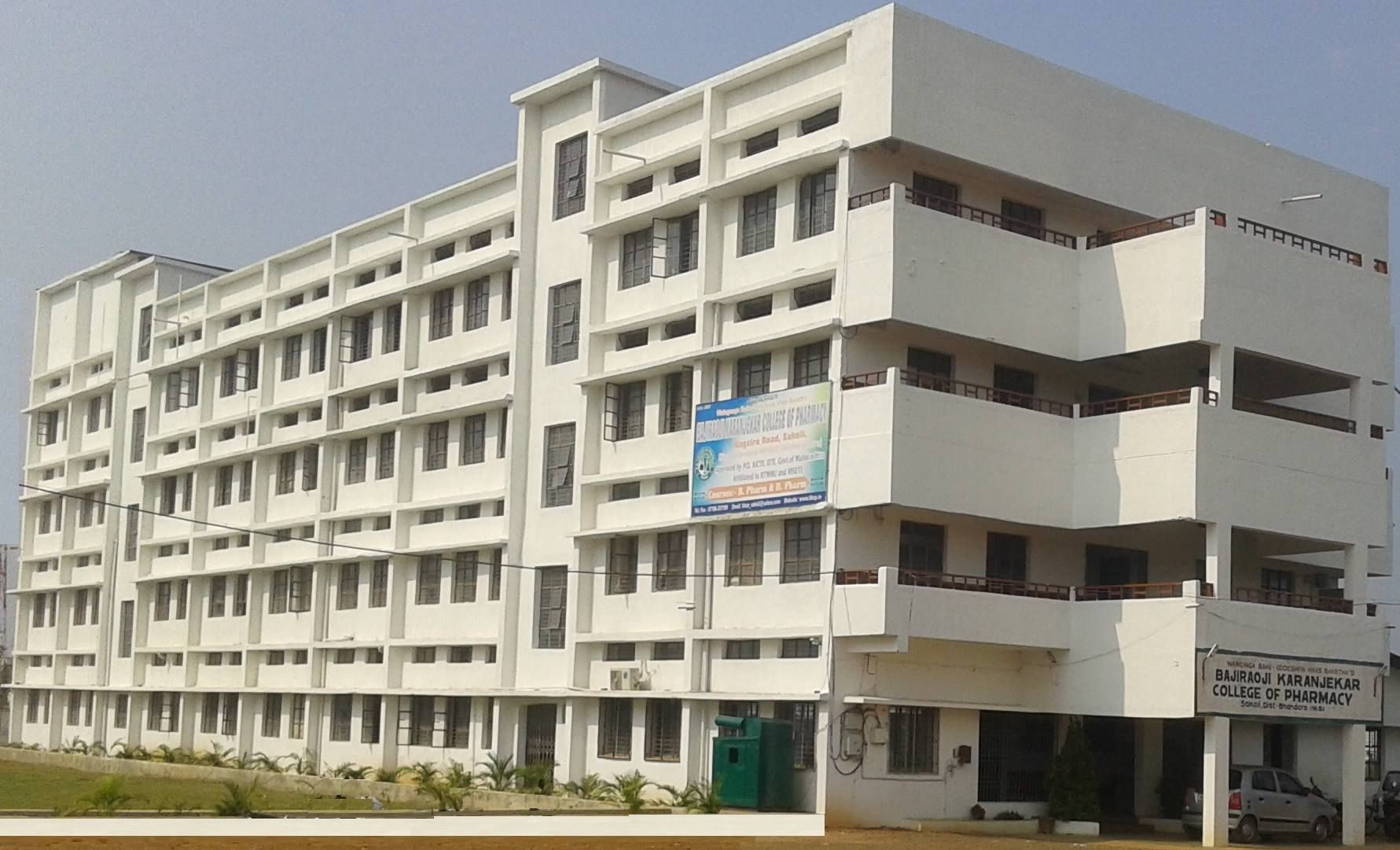 Bajiraoji Karanjekar College of Pharmacy Campus Building