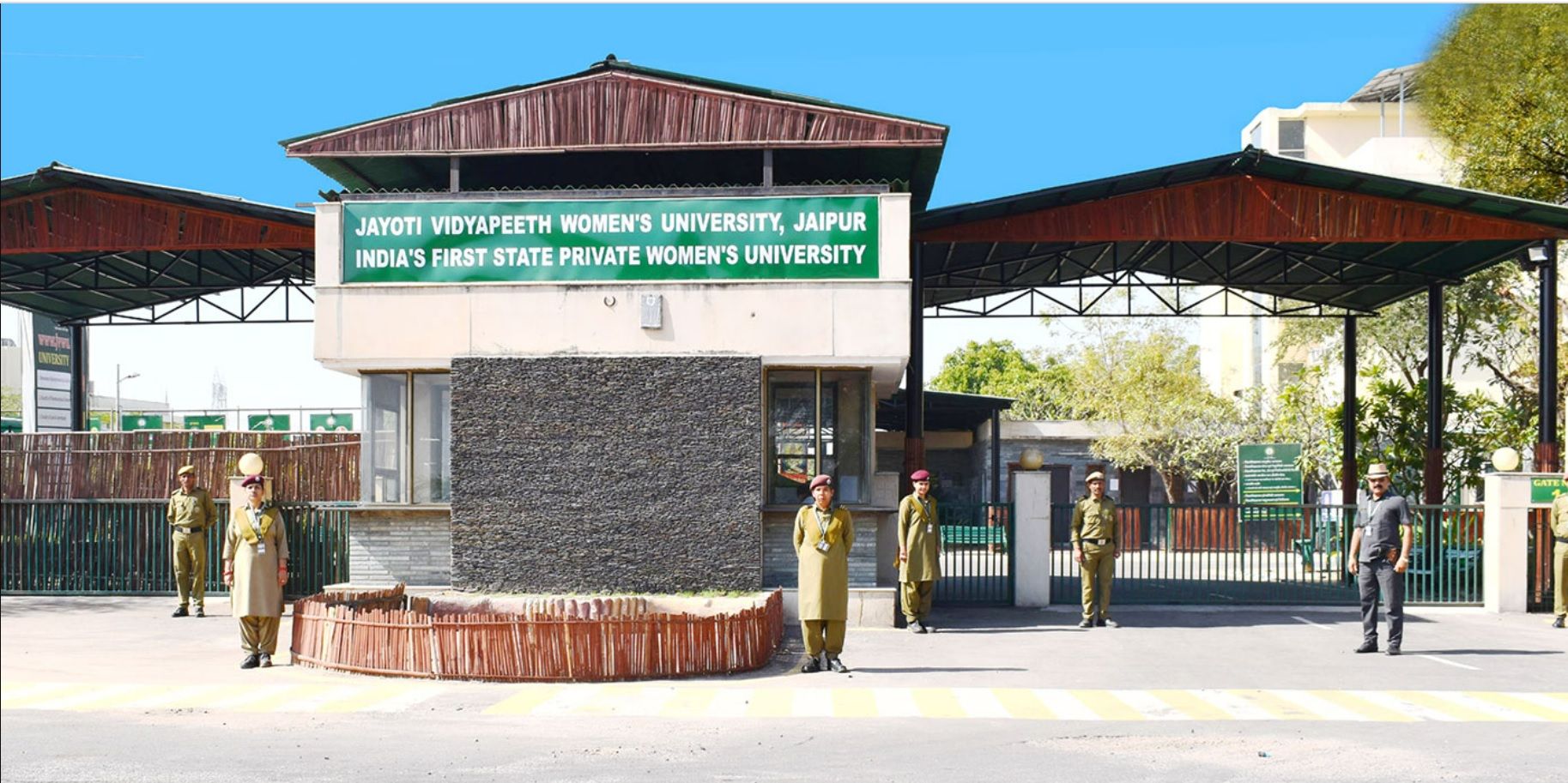 Jayoti Vidyapeeth Women's University Entrance