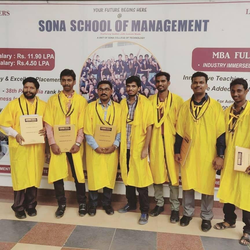 Sona School of Business & Management Convocation