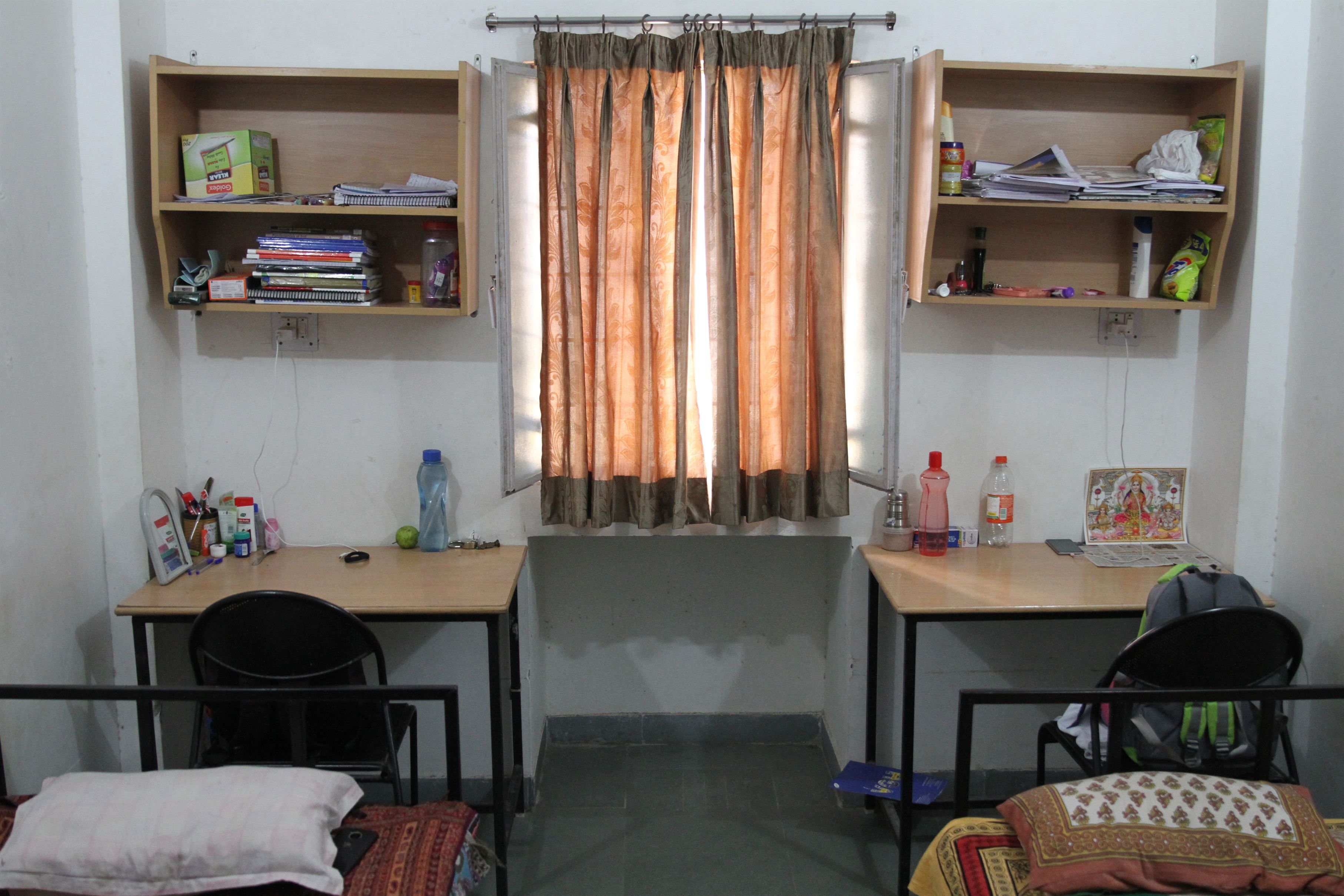 Vivekananda Global University Hostel Room