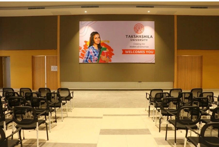 Takshashila University Seminar hall