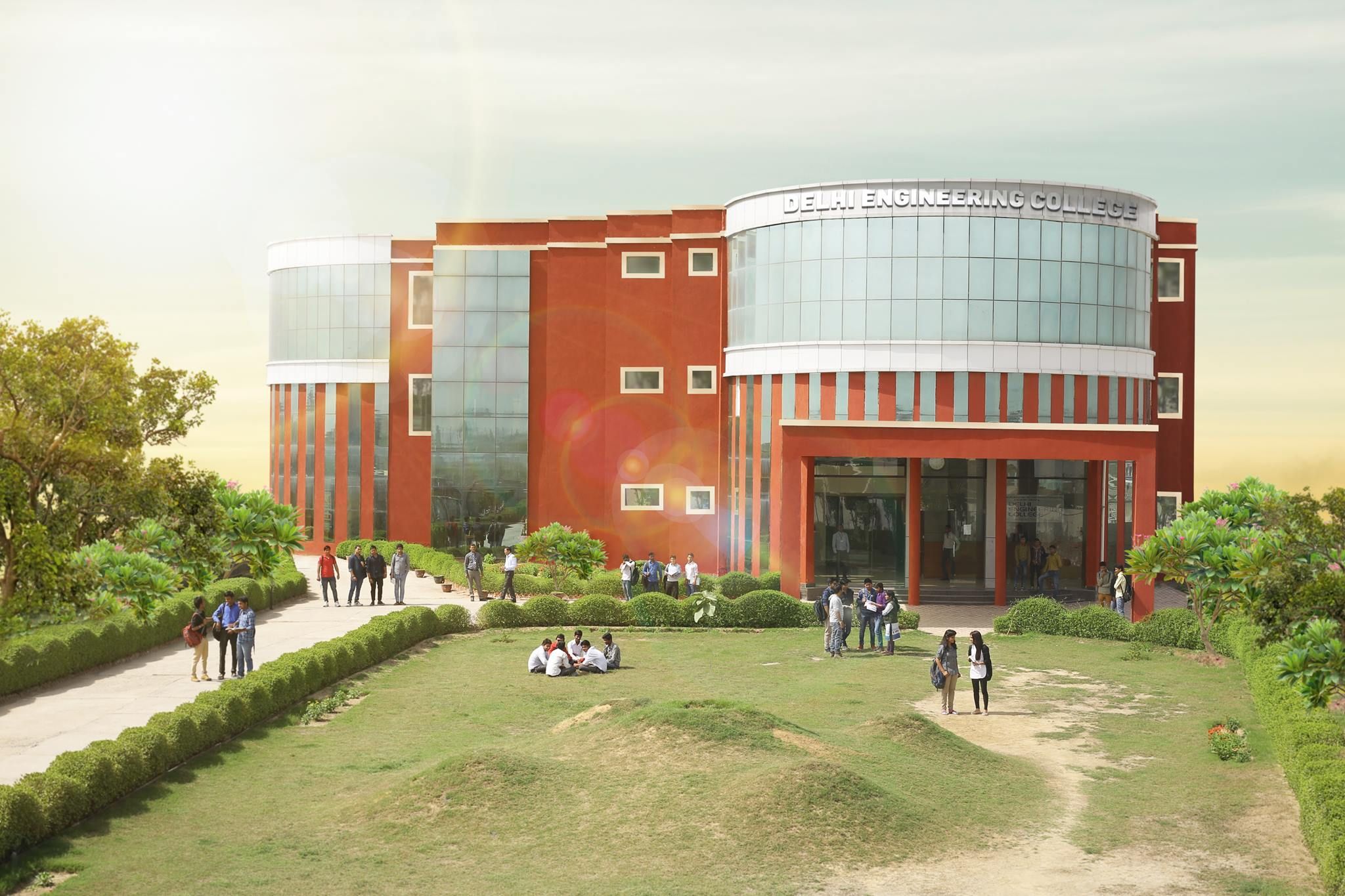 Delhi Engineering College (DEC, Faridabad) Campus View(1)