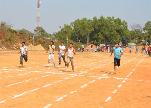 Tripura University Playground