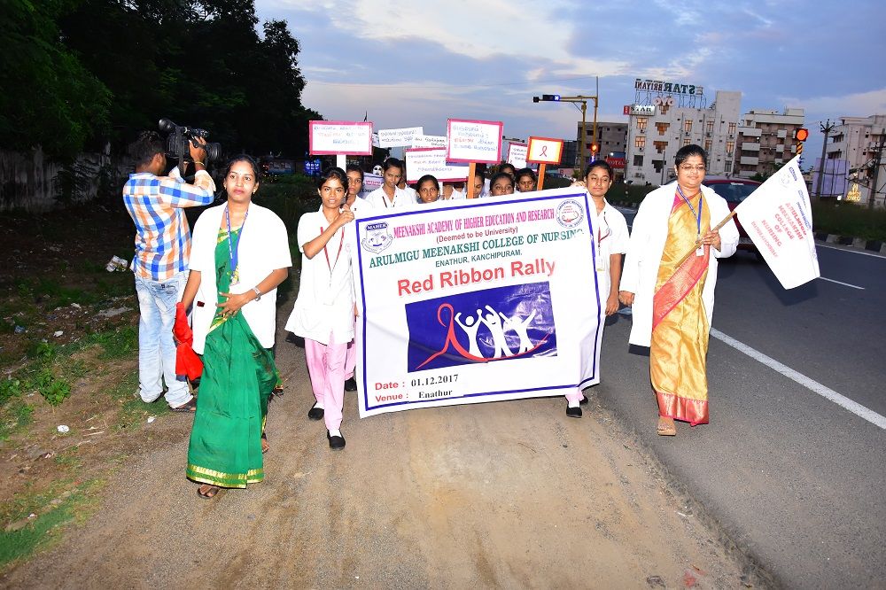 Arulmigu Meenakshi College of Nursing Students Work