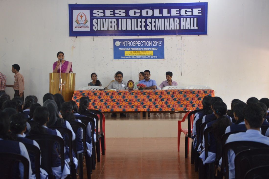 S.E.S College Seminar hall