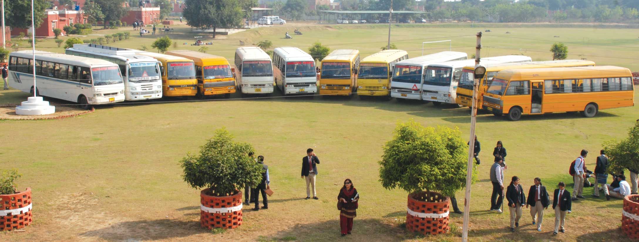 Mangalayatan University Transport Facility