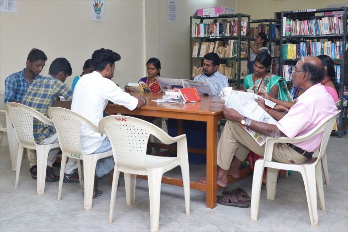 Nachiappa Swamigal Arts and Science College Reading Room