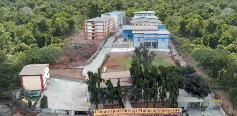 Chhatrapati Shivaji Maharaj University Campus View