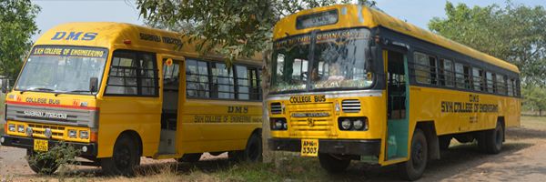 Daita Madhusudana Sastry Sri Venkateswara Hindu College of Engineering Transport Facility