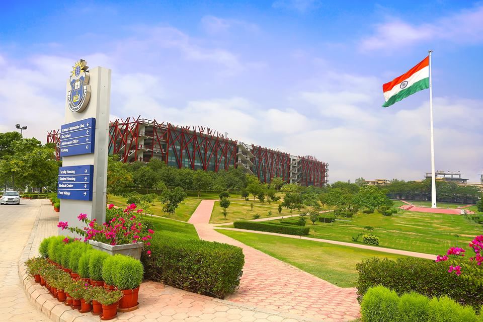 OP Jindal Global University Campus View