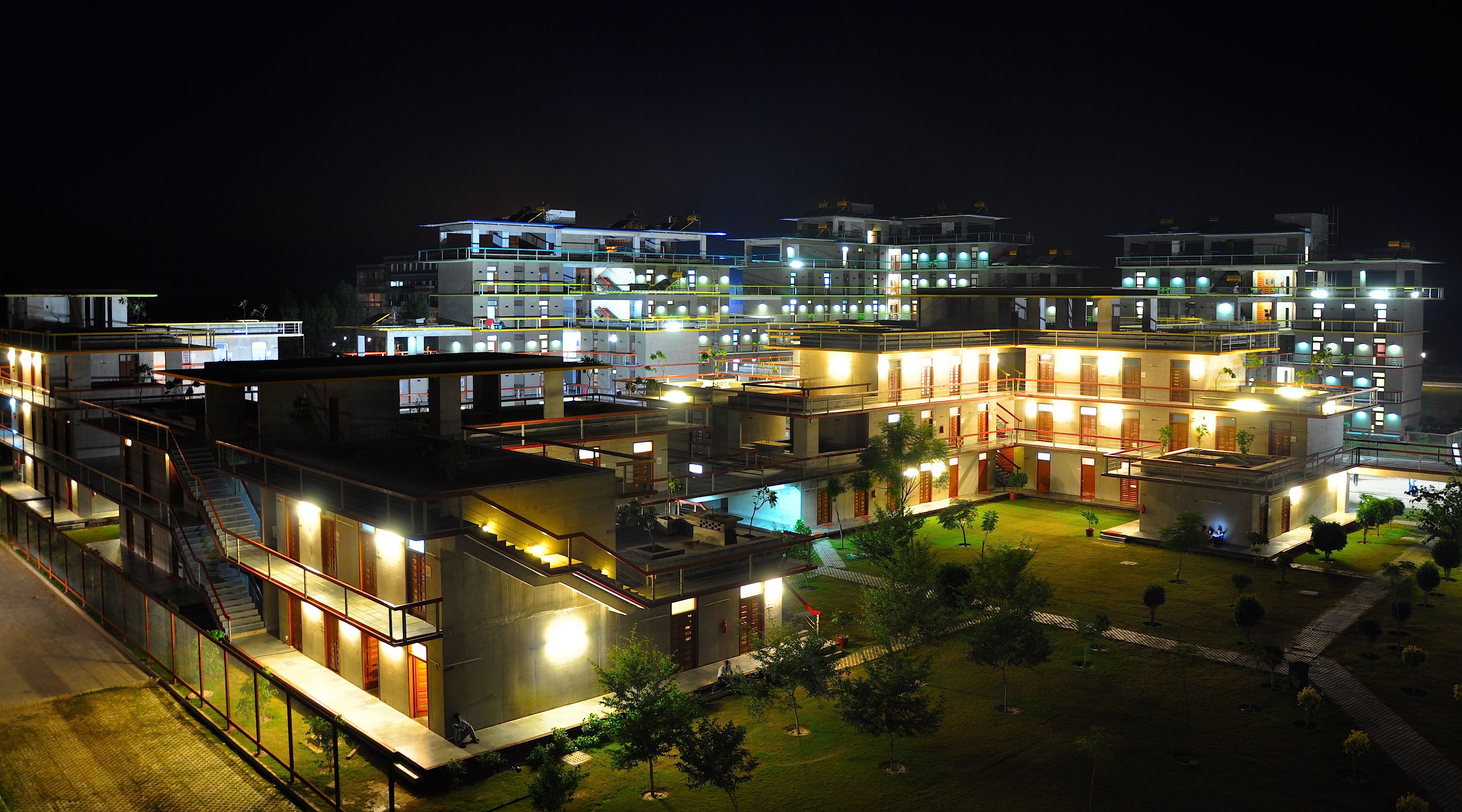 OP Jindal Global University Night View