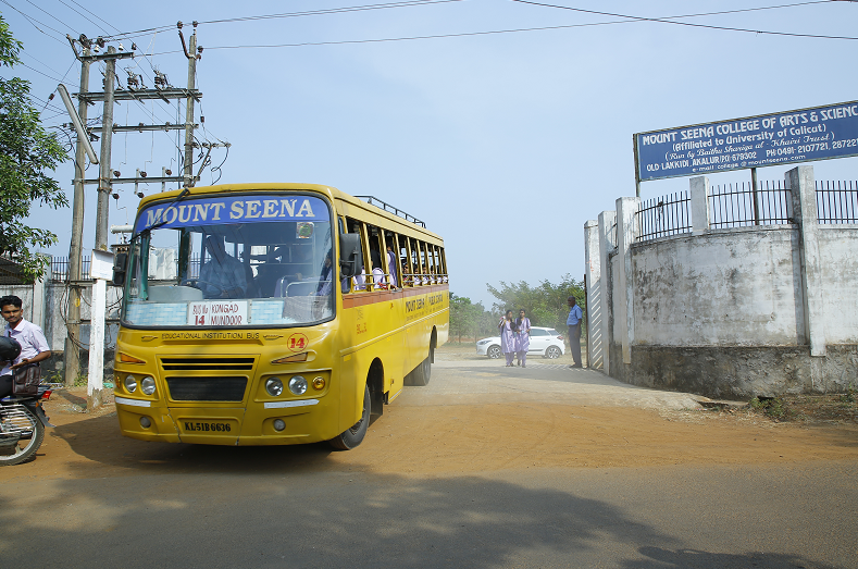 Mount Seena College of Arts and Science Transport Facility