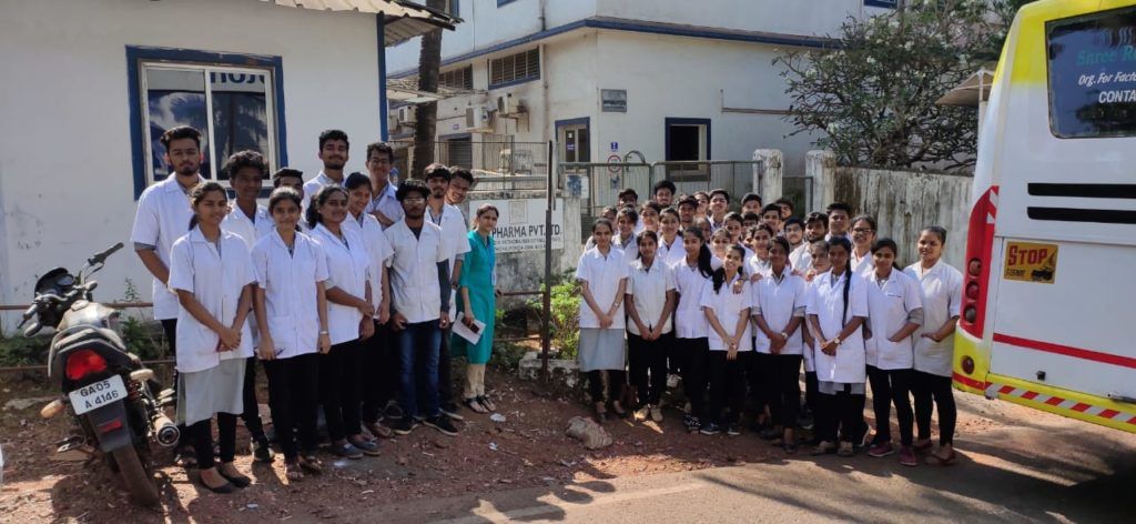 Rajaram and Tarabai Bandekar College of Pharmacy Industrial Visit