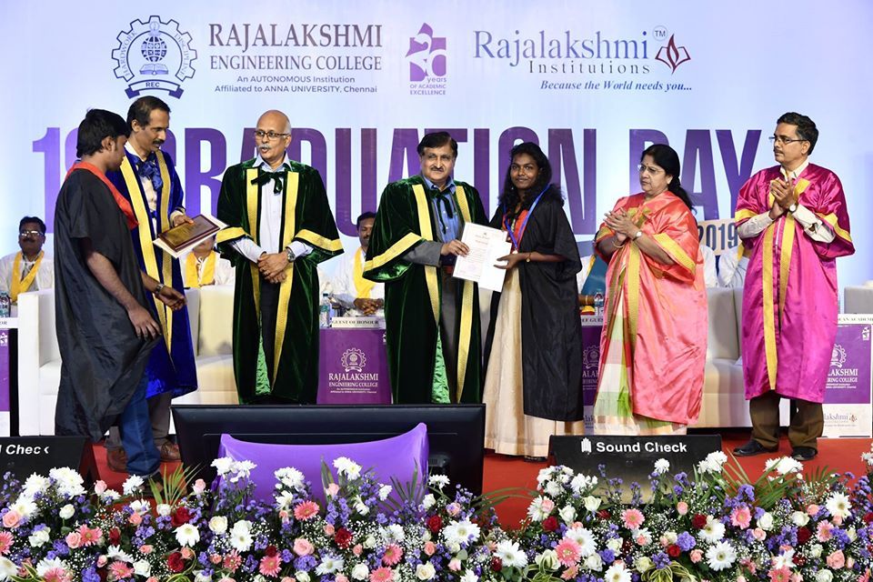 Rajalakshmi Engineering College Convocation