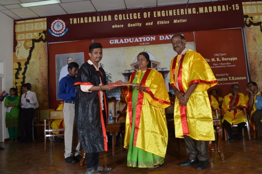 Thiagarajar College of Engineering Convocation