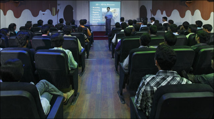 ICAT Design and Media College Seminar hall