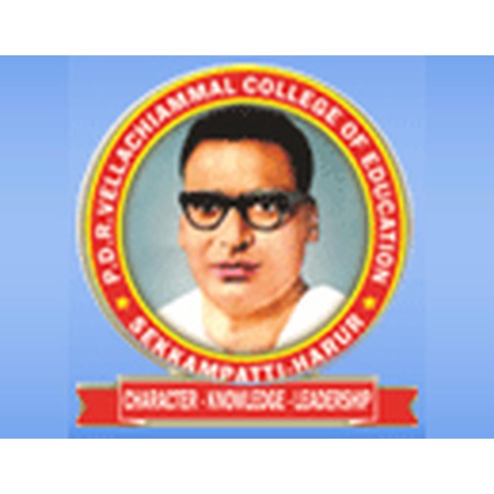 P.D.R.Vellachiammal College of Education