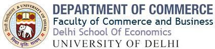 Department of Commerce, Delhi School of Economics