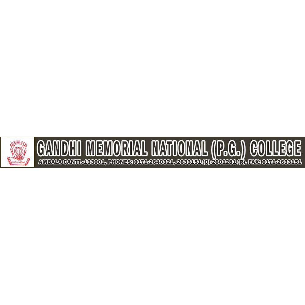 Gandhi Memorial National (P.G.) College