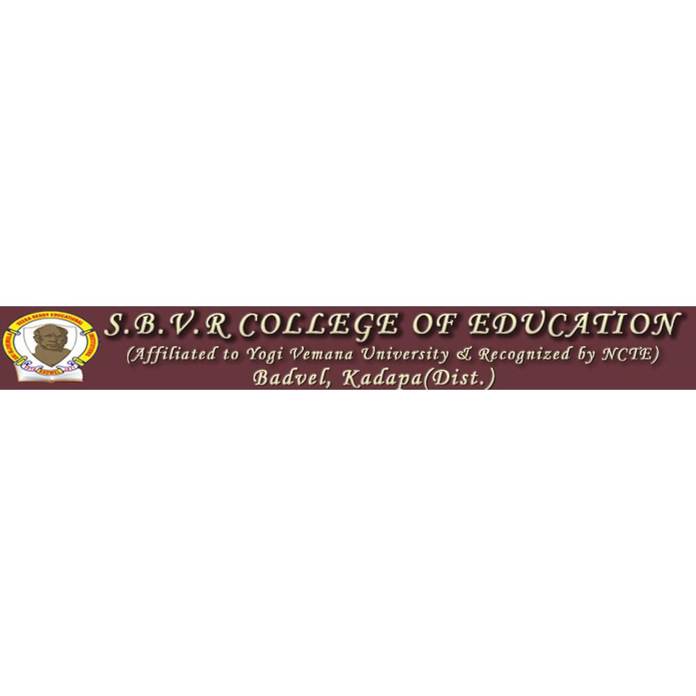 S.B.V.R College of Education