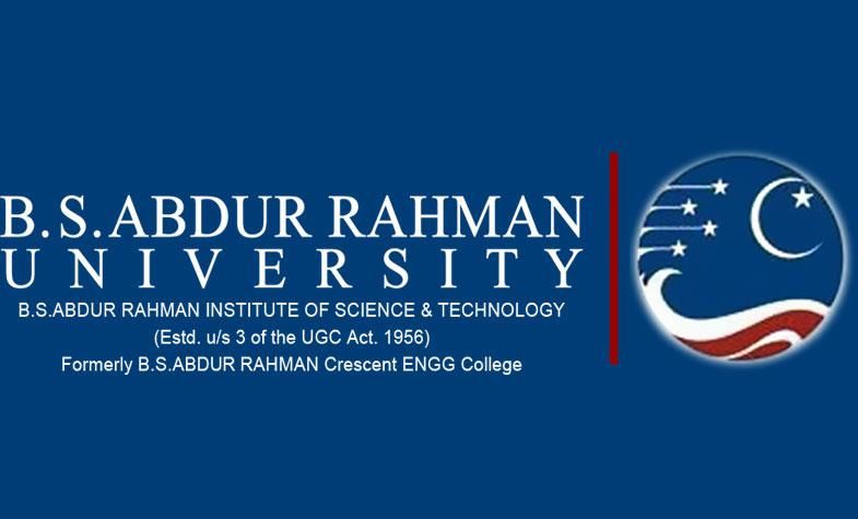 B. S. Abdur Rahman University