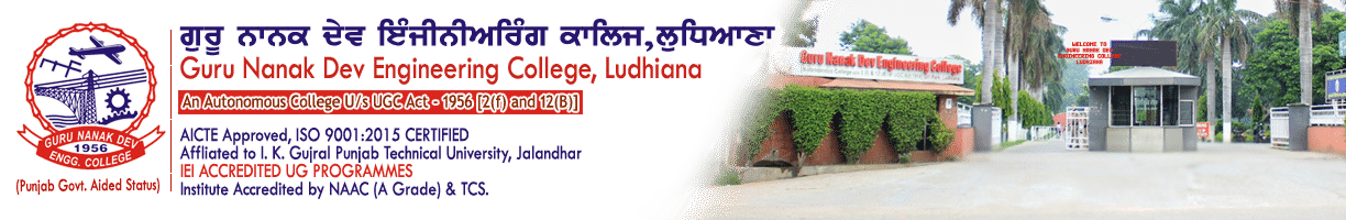 Guru Nanak Dev Engineering College, Ludhiana