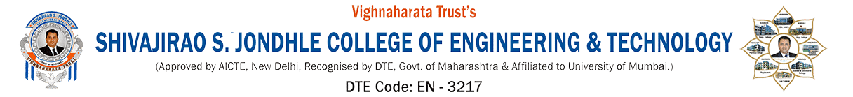 SHIVAJIRAO S. JONDHLE COLLEGE OF ENGINEERING &TECHNOLOGY