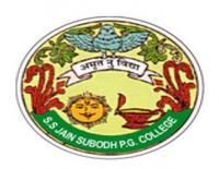 S. S. JAIN SUBODH P. G. COLLEGE