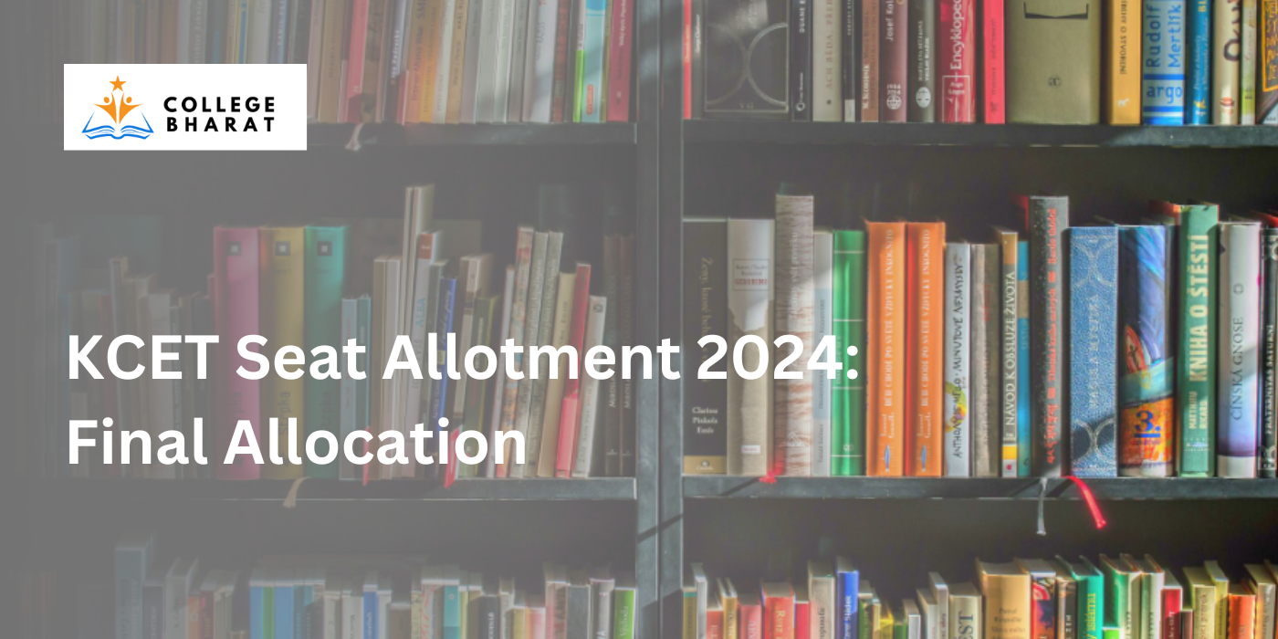 The final seat allocation for KCET 2024 will publish soon.