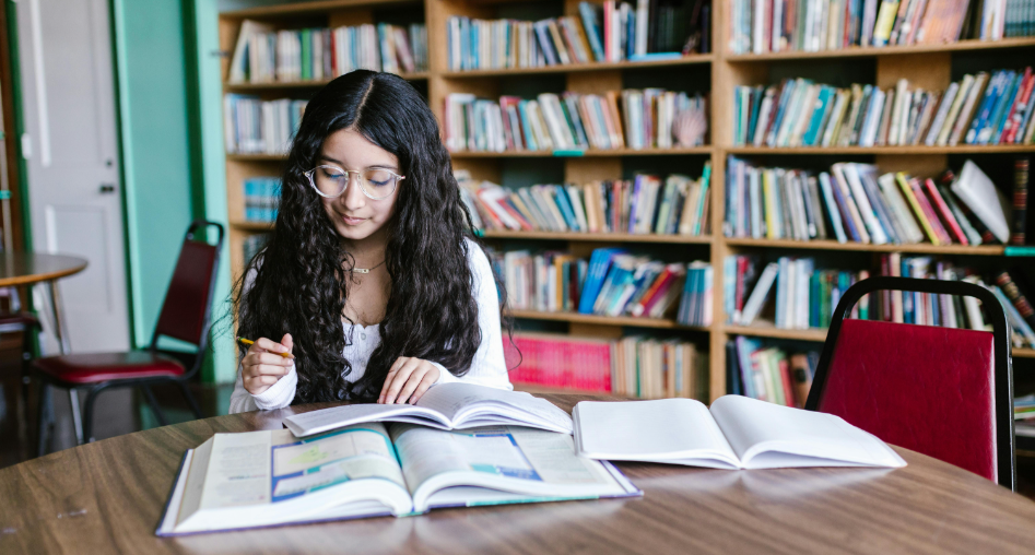 A girl noting important information for TS Polycet 2024